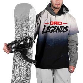 Накидка на куртку 3D с принтом Grid Legends, лого в Кировске, 100% полиэстер |  | grid | grid legends | grid легенда | гонки | грид легенда | грид легендс