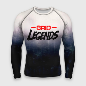 Мужской рашгард 3D с принтом Grid Legends, лого ,  |  | grid | grid legends | grid легенда | гонки | грид легенда | грид легендс