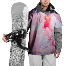 Накидка на куртку 3D с принтом Абстрактный яркий космос в Екатеринбурге, 100% полиэстер |  | Тематика изображения на принте: абстрактный яркий космос | брызг | дым | иглы | иголки | космос | острое | розовый дым