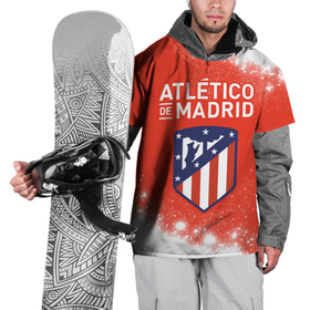 Накидка на куртку 3D с принтом ATLETICO MADRID | Брызги в Петрозаводске, 100% полиэстер |  | atletico | club | footbal | logo | madrid | paint | атлетико | брызги | знак | клуб | краска | логотип | логотипы | мадрид | символ | символы | форма | футбол | футбольная | футбольный
