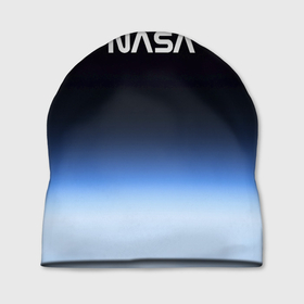 Шапка 3D с принтом NASA с МКС в Курске, 100% полиэстер | универсальный размер, печать по всей поверхности изделия | nasa | астрология | астрономия | астрофизик | астрофизика | земля | космос | мкс | наса | физик | физика