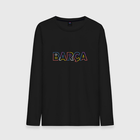 Мужской лонгслив хлопок с принтом FC Barcelona   Multicolor 2022 (Barca) в Санкт-Петербурге, 100% хлопок |  | Тематика изображения на принте: 0x000000123 | barcelona | camp nou | fcb | барселона