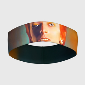 Повязка на голову 3D с принтом Ziggy Stardust Portrait ,  |  | 70е | bowie | david bowie | roc n roll | starman | ziggy stardust | боуи | дэвид боуи | зигги стардаст | музыка | рок н ролл | стармэн