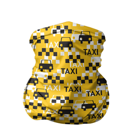 Бандана-труба 3D с принтом Такси (Taxi) в Новосибирске, 100% полиэстер, ткань с особыми свойствами — Activecool | плотность 150‒180 г/м2; хорошо тянется, но сохраняет форму | auto | car | car driver | car machine | driver | taxi | taxi driver | авто | автоводитель | автомобиль | водитель | водитель автомобиля | жёлто чёрный | маршрутка | машина | такса | такси | таксист | таксопарк | шахматные клетки