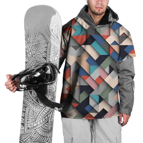 Накидка на куртку 3D с принтом Herringbone | 3D Вышивка (Ёлочка) в Тюмени, 100% полиэстер |  | Тематика изображения на принте: 0x000000123 | 3d | herringbone | вышивка | елка | ёлочка | текстиль | текстура