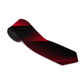 Галстук 3D с принтом Red Fade | 3D (Красный градиент) в Белгороде, 100% полиэстер | Длина 148 см; Плотность 150-180 г/м2 | 0x000000123 | 3d | fade | абстрактный рисунок | градиент | заливка | линии | неон | полосы | текстиль | текстура