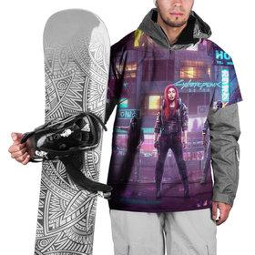Накидка на куртку 3D с принтом Cyberpunk 2077 Vi  Ви , 100% полиэстер |  | Тематика изображения на принте: 2077 | cyberpunk | cyberpunk 2077 | night city | vi | ви | кибер | киберпанк | найтсити | панк