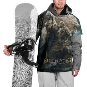 Накидка на куртку 3D с принтом Годфри и лев Elden Ring в Курске, 100% полиэстер |  | 