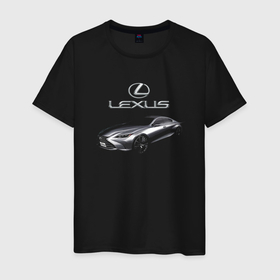 Мужская футболка хлопок с принтом Lexus   Concept   Prestige , 100% хлопок | прямой крой, круглый вырез горловины, длина до линии бедер, слегка спущенное плечо. | car | lexus | power | prestige | автомобиль | лексус | мощь | престиж