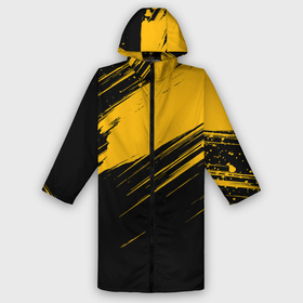 Дождевик унисекс 3D с принтом Black and yellow grunge в городе Новоалтайск,  |  | abstract | black and yellow | black and yellow grunge | grunge | texture | абстракция | гранж | желто черный | текстура | черно желтый