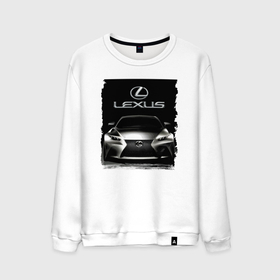 Мужской свитшот хлопок с принтом Lexus   этим всё сказано в Тюмени, 100% хлопок |  | Тематика изображения на принте: car | lexus | power | prestige | автомобиль | лексус | мощь | престиж