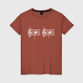 Женская футболка хлопок с принтом Си Си в Белгороде, 100% хлопок | прямой крой, круглый вырез горловины, длина до линии бедер, слегка спущенное плечо | грудь | музыка | музыкант | музыканты | нота | ноты | сиси