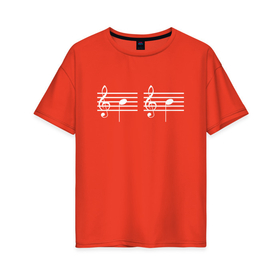 Женская футболка хлопок Oversize с принтом Си Си в Белгороде, 100% хлопок | свободный крой, круглый ворот, спущенный рукав, длина до линии бедер
 | грудь | музыка | музыкант | музыканты | нота | ноты | сиси