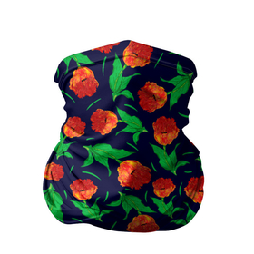 Бандана-труба 3D с принтом Тюльпаны Весенние цветы в Санкт-Петербурге, 100% полиэстер, ткань с особыми свойствами — Activecool | плотность 150‒180 г/м2; хорошо тянется, но сохраняет форму | Тематика изображения на принте: flowers | red tulips | spring | tulips | акварельные цветы | букет | бутоны | весенние цветы | весна | красные тюльпаны | красные цветы | лепестки | лето | листья | много цветов | нарисованные цветы | подарок