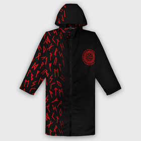 Дождевик унисекс 3D с принтом Вегвизир | Half runes pattern в городе Новоалтайск,  |  | patern | pattern | runes | вегвизир | древние знаки | знак рода | знаки | иероглифы | компас | патерн | паттерн | рунический компас | руны | русь | символы | славяне | славянская символика | указатель пути
