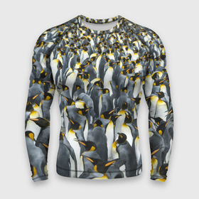 Мужской рашгард 3D с принтом Пингвины  Penguins ,  |  | bird | birds | mammals | patern | pattern | penguin | penguins | млекопитающий | млекопмлекопитающие | патерн | паттерн | пенгвин | пингвин | пингвинчик | пингвинчики | птица | птицы