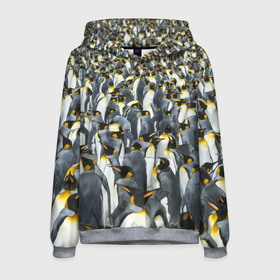 Мужская толстовка 3D с принтом Пингвины | Penguins в Санкт-Петербурге, 100% полиэстер | двухслойный капюшон со шнурком для регулировки, мягкие манжеты на рукавах и по низу толстовки, спереди карман-кенгуру с мягким внутренним слоем. | Тематика изображения на принте: bird | birds | mammals | patern | pattern | penguin | penguins | млекопитающий | млекопмлекопитающие | патерн | паттерн | пенгвин | пингвин | пингвинчик | пингвинчики | птица | птицы