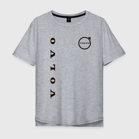 Мужская футболка хлопок Oversize с принтом Значки VOLVO в Екатеринбурге, 100% хлопок | свободный крой, круглый ворот, “спинка” длиннее передней части | auto | car | logotype | metal | volvo | автолюбителям | автомобиль | вольво | для мужчин | значок вольво | логотип | металл | мужская машина | мужская тачка | новый логотип