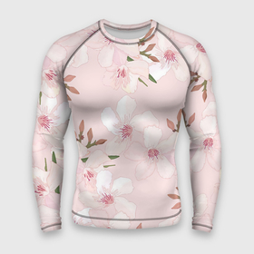 Мужской рашгард 3D с принтом Розовые цветы весны в Тюмени,  |  | арт | весна | рисунок | розовые цветы | розовый цветок | сакура | цветение | цветение дерева | цветение деревьев | цветок | цветы | яркие цветы | яркий цветок