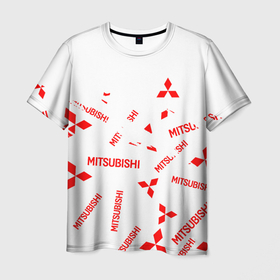 Мужская футболка 3D с принтом Mitsubishi ASX в Санкт-Петербурге, 100% полиэфир | прямой крой, круглый вырез горловины, длина до линии бедер | mitsubishi | pajero sport | sport | авто | джип | митсубиси | митсубиши | паджеро спорт | спорт