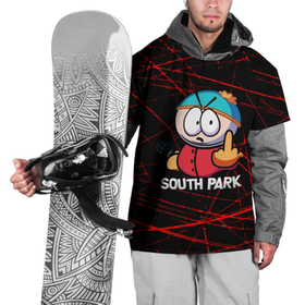 Накидка на куртку 3D с принтом Мультфильм Южный парк Эрик | South Park , 100% полиэстер |  | south park | мультфильм | саус парк | сауспарк | сериал | эрик | южный парк