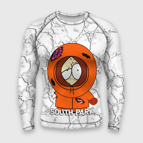 Мужской рашгард 3D с принтом Мультфильм Южный парк Кенни  South Park ,  |  | kenny | south park | кенни | мультфильм | саус парк | сауспарк | сериал | южный парк