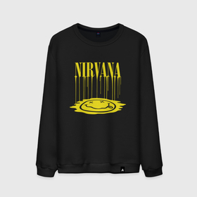 Мужской свитшот хлопок с принтом Nirvana Логотип Нирвана в Курске, 100% хлопок |  | kurt cobain | music | nirvana | rock | кабейн | кобейн | курт | курт кобейн | музыка | нирвана | рок