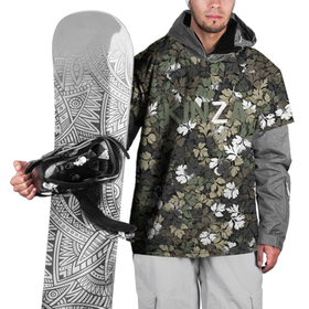 Накидка на куртку 3D с принтом KINZA камуфляж в Белгороде, 100% полиэстер |  | vegan | армия | веган | камуфляж | кинза | листья | милитари | огород | паттерн | петрушка