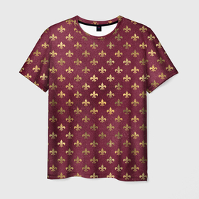 Мужская футболка 3D с принтом классические узоры classic в Санкт-Петербурге, 100% полиэфир | прямой крой, круглый вырез горловины, длина до линии бедер | классика | классический узор | паттерн | текстура | узоры