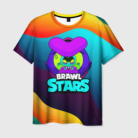 Мужская футболка 3D с принтом BrawlStars Eve Ева в Кировске, 100% полиэфир | прямой крой, круглый вырез горловины, длина до линии бедер | Тематика изображения на принте: brawl | brawl stars | brawlstars | eva | eve | бравлстарс | ева | еве