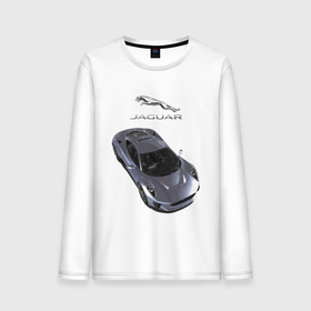 Мужской лонгслив хлопок с принтом Jaguar   Motorsport в Тюмени, 100% хлопок |  | car | england | jaguar | motorsport | power | prestige | автомобиль | автоспорт | англия | мощь | престиж | ягуар