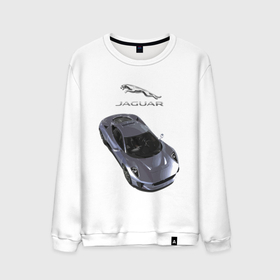 Мужской свитшот хлопок с принтом Jaguar   Motorsport в Тюмени, 100% хлопок |  | Тематика изображения на принте: car | england | jaguar | motorsport | power | prestige | автомобиль | автоспорт | англия | мощь | престиж | ягуар