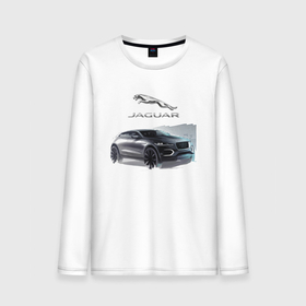 Мужской лонгслив хлопок с принтом Jaguar   Off road в Тюмени, 100% хлопок |  | car | england | jaguar | off road | power | автомобиль | англия | внедорожник | мощь | ягуар