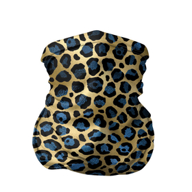 Бандана-труба 3D с принтом стиль леопарда (шкура леопарда) в Новосибирске, 100% полиэстер, ткань с особыми свойствами — Activecool | плотность 150‒180 г/м2; хорошо тянется, но сохраняет форму | Тематика изображения на принте: кожа леопарда | леопард | пятна | текстура леопарда