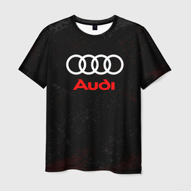 Мужская футболка 3D с принтом audi спорт в Тюмени, 100% полиэфир | прямой крой, круглый вырез горловины, длина до линии бедер | 2020 | audi | auto | sport | авто | автомобиль | автомобильные | ауди | бренд | марка | машины | спорт