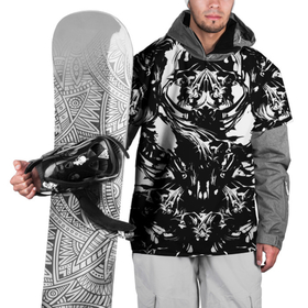 Накидка на куртку 3D с принтом Тест Роршаха .by Psy в Белгороде, 100% полиэстер |  | белое | герман роршах | красивая | психика | психоделика | психология | стиль | тест на психику | узор | чернила | чернильные пятна | черно   белое | черное