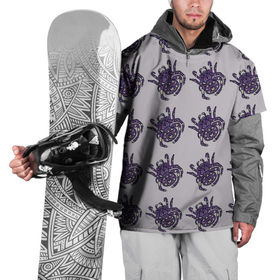 Накидка на куртку 3D с принтом Пауки сливовые. Паттерн. в Белгороде, 100% полиэстер |  | графика | жуки | жучки | насекомые | паттерн | паук | пауки | паучки | паучок | природа | синий | сиреневый | сливовый