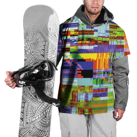 Накидка на куртку 3D с принтом Vanguard glitch fashion pattern 2022 в Кировске, 100% полиэстер |  | abstraction | color | fashion | glitch | pattern | vanguard | абстракция | авангард | глитч | мода | узор | цвет