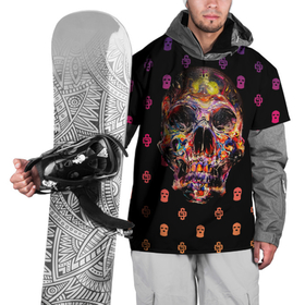 Накидка на куртку 3D с принтом Черепа Fade Skull (Dope Street Market) в Тюмени, 100% полиэстер |  | Тематика изображения на принте: dope | fade | skull | хайп | череп | черепа | шмот
