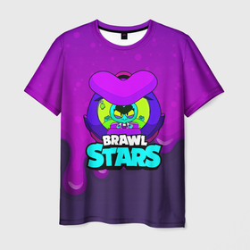 Мужская футболка 3D с принтом Ева Eve BrawlStars в Белгороде, 100% полиэфир | прямой крой, круглый вырез горловины, длина до линии бедер | brawl | brawl stars | brawlstars | eva | eve | бравлстарс | ева | еве