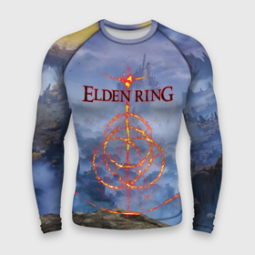 Мужской рашгард 3D с принтом Elden Ring, Logo ,  |  | elden ring | игра элден ринг | кольцо элден | кольцо элдена | элден | элден ринг