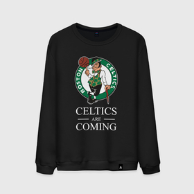 Мужской свитшот хлопок с принтом Boston Celtics are coming Бостон Селтикс в Кировске, 100% хлопок |  | boston | boston celtics | celtics | nba | баскетбол | бостон | бостон селтикс | нба | селтикс