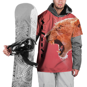 Накидка на куртку 3D с принтом leopard | sunrise , 100% полиэстер |  | leopard | sunrise | дикие кошки | звери | кошки | леопард | надписи | хищники