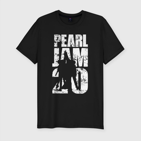 Мужская футболка хлопок Slim с принтом Pearl Jam, группа , 92% хлопок, 8% лайкра | приталенный силуэт, круглый вырез ворота, длина до линии бедра, короткий рукав | Тематика изображения на принте: jam | music | pearl | pearl jam | rock | группа | джем | музыка | пёрл | перл джем | пирл | рок