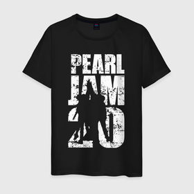 Мужская футболка хлопок с принтом Pearl Jam, группа , 100% хлопок | прямой крой, круглый вырез горловины, длина до линии бедер, слегка спущенное плечо. | Тематика изображения на принте: jam | music | pearl | pearl jam | rock | группа | джем | музыка | пёрл | перл джем | пирл | рок