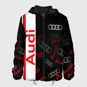 Мужская куртка 3D с принтом ауди | audi sport. в городе Новоалтайск, ткань верха — 100% полиэстер, подклад — флис | прямой крой, подол и капюшон оформлены резинкой с фиксаторами, два кармана без застежек по бокам, один большой потайной карман на груди. Карман на груди застегивается на липучку | 2020 | audi | auto | sport | авто | автомобиль | автомобильные | ауди | бренд | марка | машины | спорт