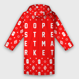 Дождевик унисекс 3D с принтом Узор Red Dope Camo (Dope Street Market) в Ухте,  |  | dope | балаклава | камуфляж | модные | узор | хайп | шмот