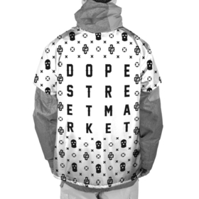 Накидка на куртку 3D с принтом Узор White Dope Camo (Dope Street Market) в Екатеринбурге, 100% полиэстер |  | Тематика изображения на принте: dope | балаклава | камуфляж | модные | узор | хайп | шмот