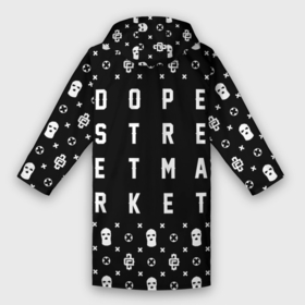 Дождевик унисекс 3D с принтом Узор Black Dope Camo (Dope Street Market) в Ухте,  |  | dope | балаклава | камуфляж | модные | узор | хайп | шмот