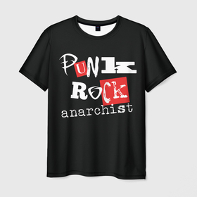 Мужская футболка 3D с принтом Punk Rock Anarchist в Тюмени, 100% полиэфир | прямой крой, круглый вырез горловины, длина до линии бедер | Тематика изображения на принте: dead kennedys | exploited | fpg | punks not dead | анархия | гражданская оборона | ирокез | король и шут | металл | наив | панк рок | пурген | рок музыка | рокер | рокнролл | сектор газа | тараканы | тяжелый рок | хард рок